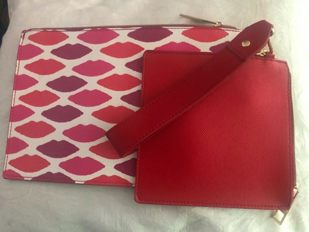 ESTEE LAUDER TWIN COSMETICS BAGS DETACHABLE WITH HANDLE