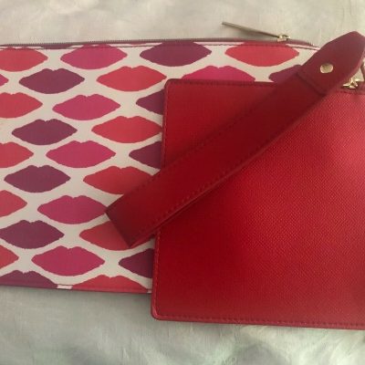 ESTEE LAUDER TWIN COSMETICS BAGS DETACHABLE WITH HANDLE