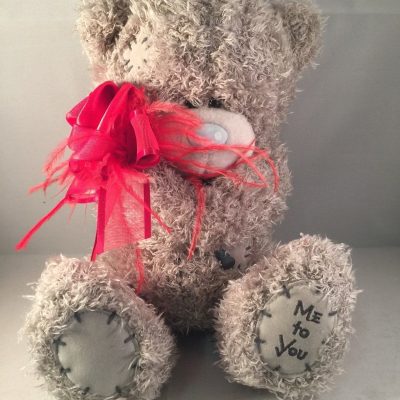 ME TO YOU BEAR WITH RED ROSE 10 INCH