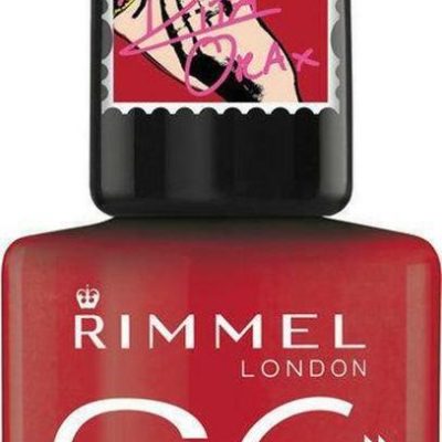 Rimmel 60 Seconds Nail Polish Super Shine Varnish 8ml 303 RAW AS NIGHT