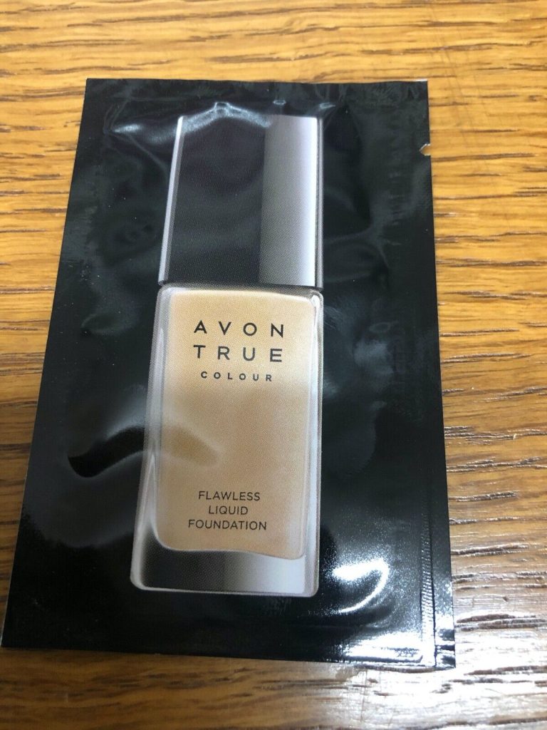 10 x avon true foundation sample size shade spice