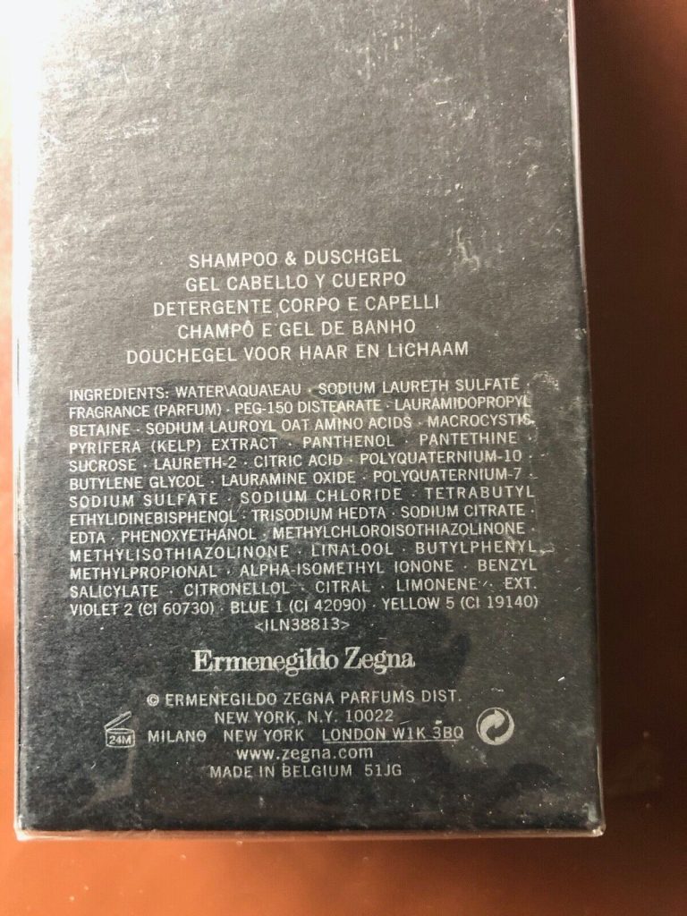 ZEGNA Z HAIR & BODY WASH BOXED SEALED 200ML ERMENEGILDO ZEGNA 