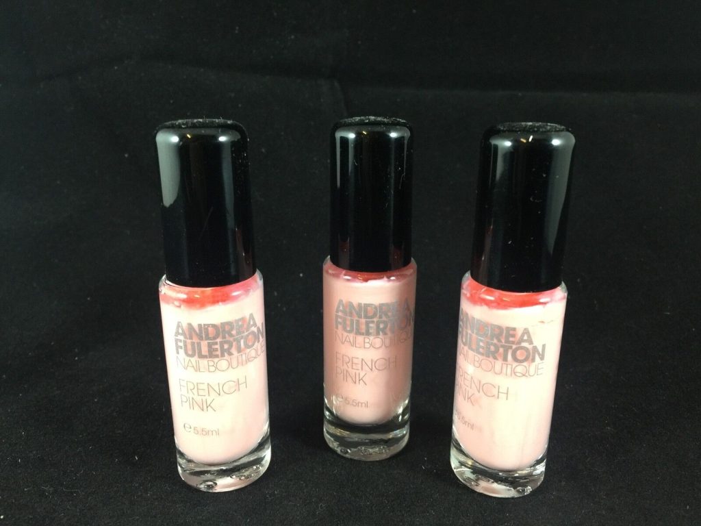 ANDREA FULERTON NAIL BOUTIQUE NATURAL FRENCH PINK 3 X 5.5ML