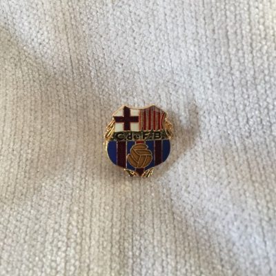 F.C. Barcelona Spain Enamel Lapel Pin Badge