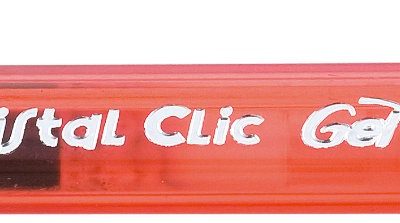 BIC Cristal Clic Gel Ball Pen Box of 20 - Red