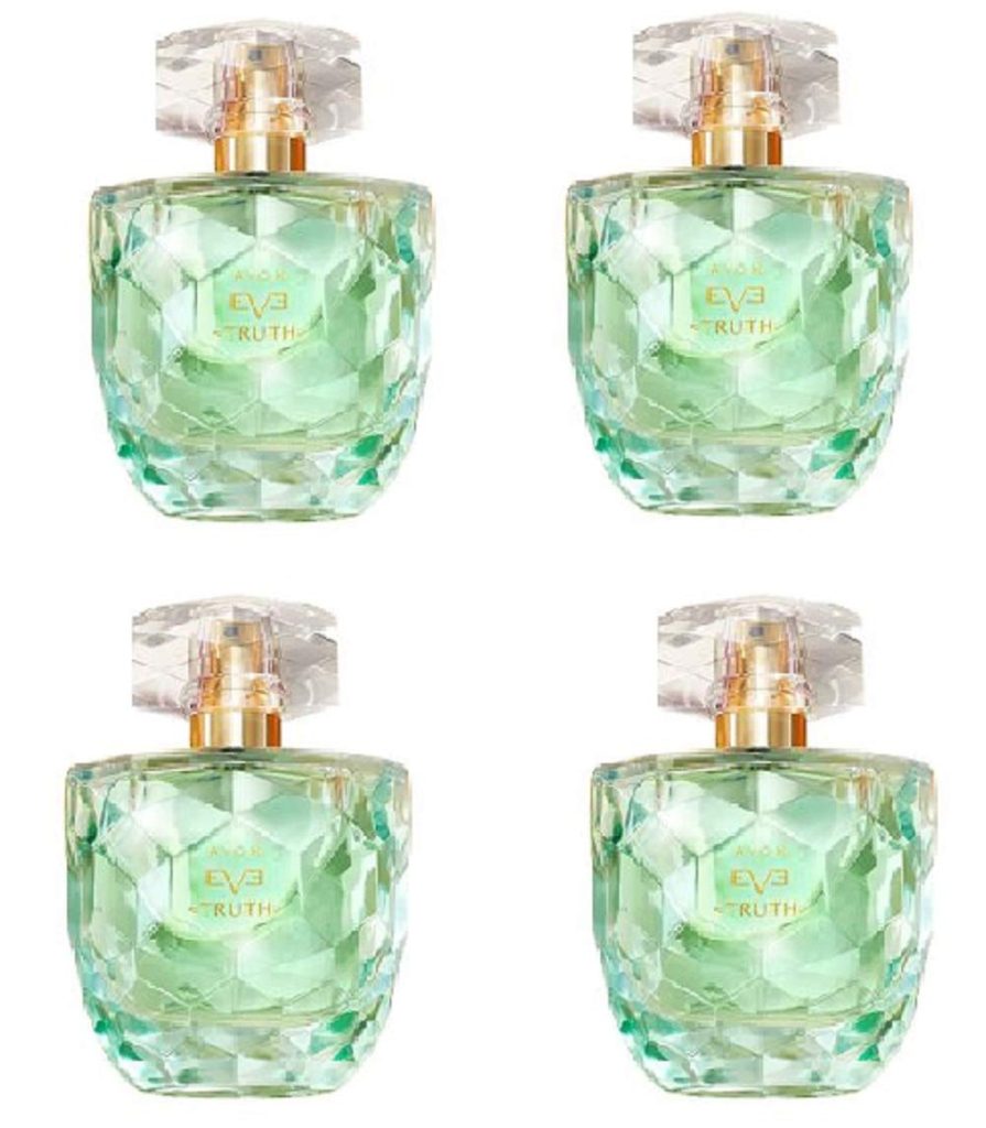 Pack of 4 Avon Eve Truth for Her Eau de Parfum - 4 x 50ml - individually boxed