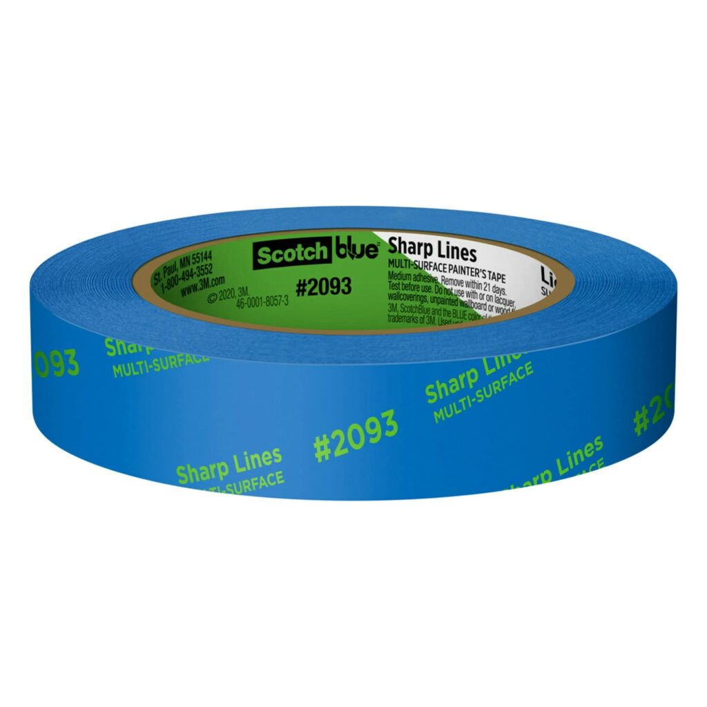 ScotchBlue Painter’s Tape Advanced Multi-Surface, 25.4mm x 54.8m (2093EL-24N) - 1 roll