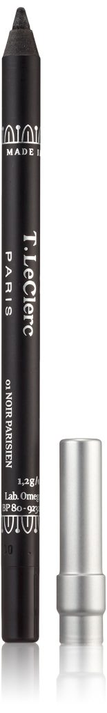 T.LeClerc Waterproof Eye Pencil, Noir Parisien 1.2 g