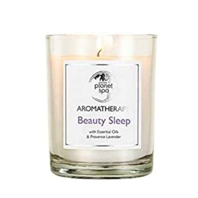 Avon Planet Spa Aromatherapy Beauty Sleep Glass Candle Gift