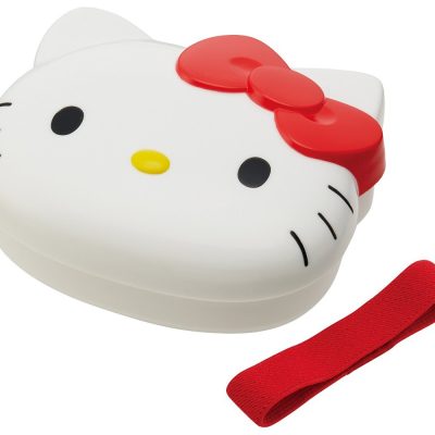 SKATER Die cut lunch box Hello Kitty 310ml,White