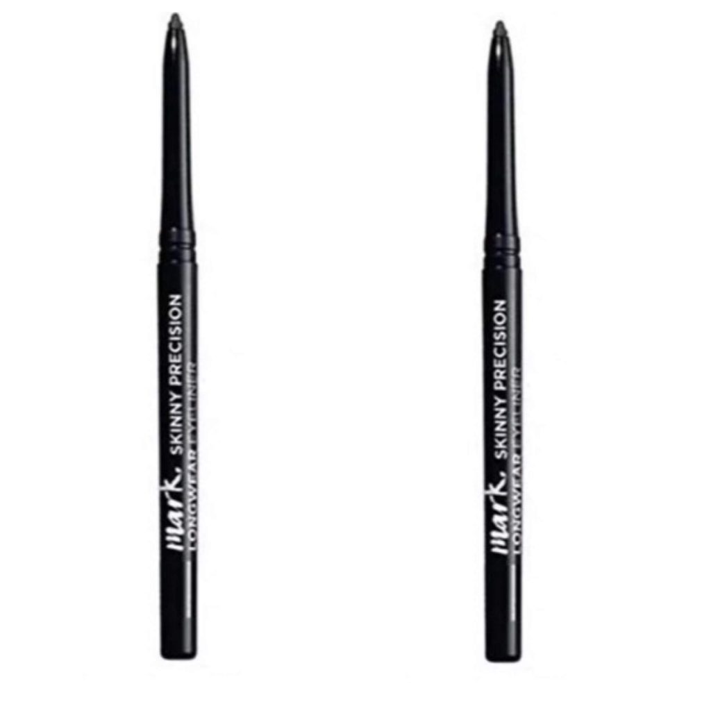 2x Avon Mark Skinny Precision Kohl Eyeliner-Boldest Black