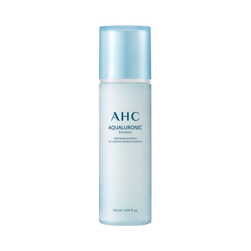 AHC Hydrating Aqualuronic Emulsion Korean Skincare Face Lotion 120 ml