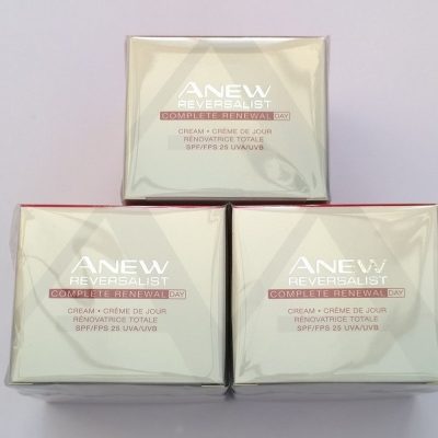 3 x Avon Anew Reversalist 40+ Day Renewal Cream SPF25