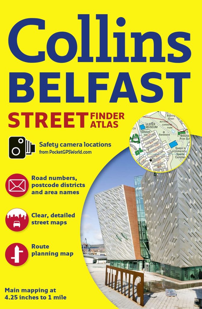 Belfast Streetfinder Colour Atlas