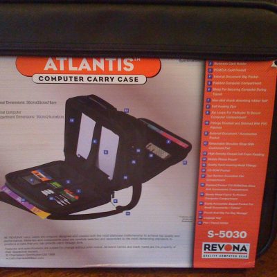 atlantis notebook carry case