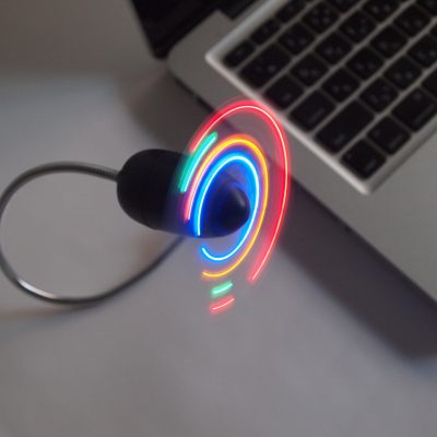 USB LED Fan