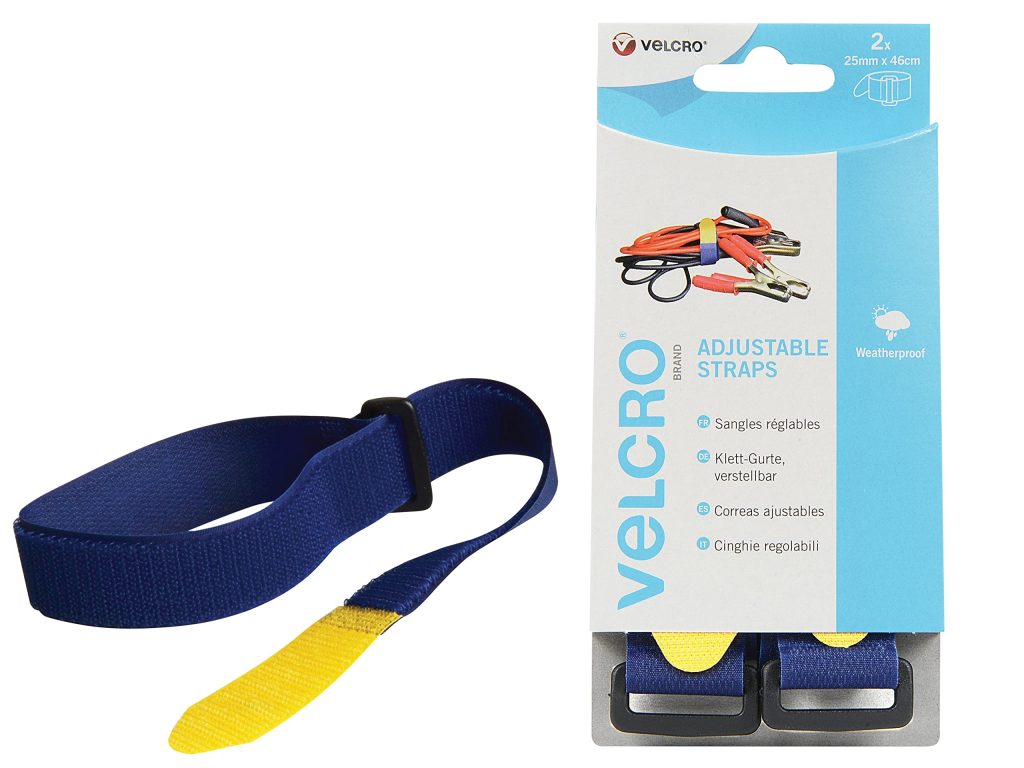 VELCRO Brand All Purpose Straps Blue