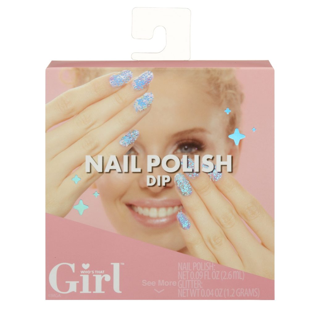 Who's That Girl 555339E4 Nail Polish Dip-Diamond Sprinkles Roleplay