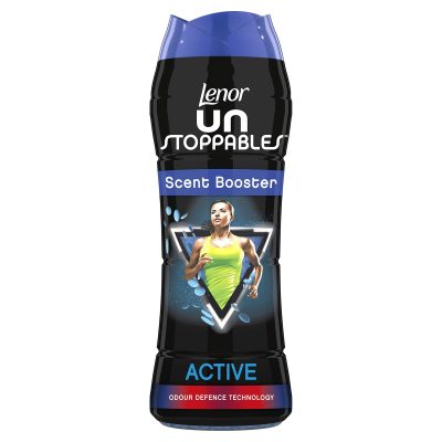 Lenor Unstoppables In-Wash Laundry Scent Booster Beads, 19 Washes, 264g, Active Odour Defence