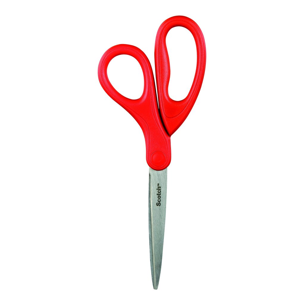 Scotch 1407 Universal Scissors, 18cm - Red