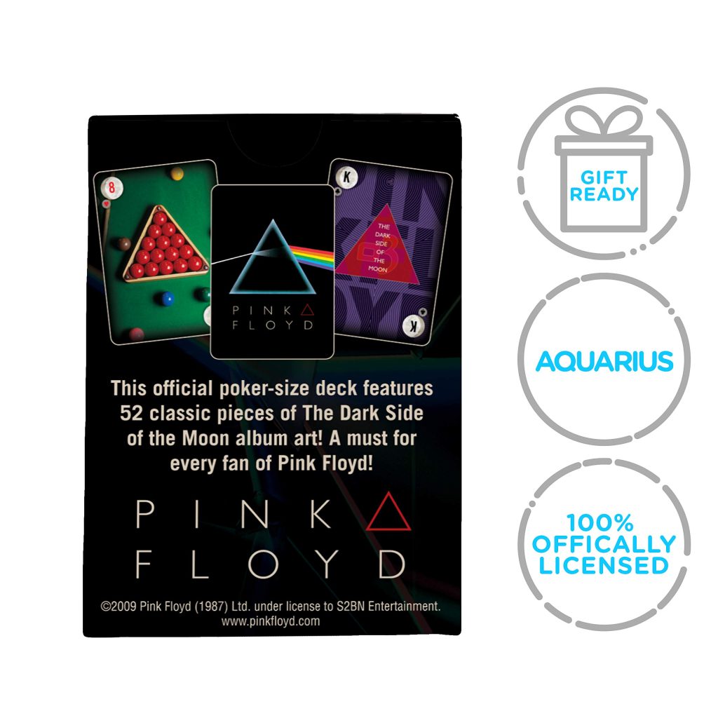 Aquarius Pink Floyd Dark Side Of The Moon Playing Cards