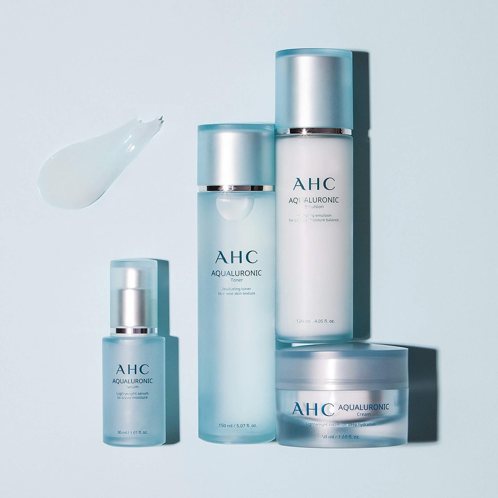 AHC Hydrating Aqualuronic Emulsion Korean Skincare Face Lotion 120 ml