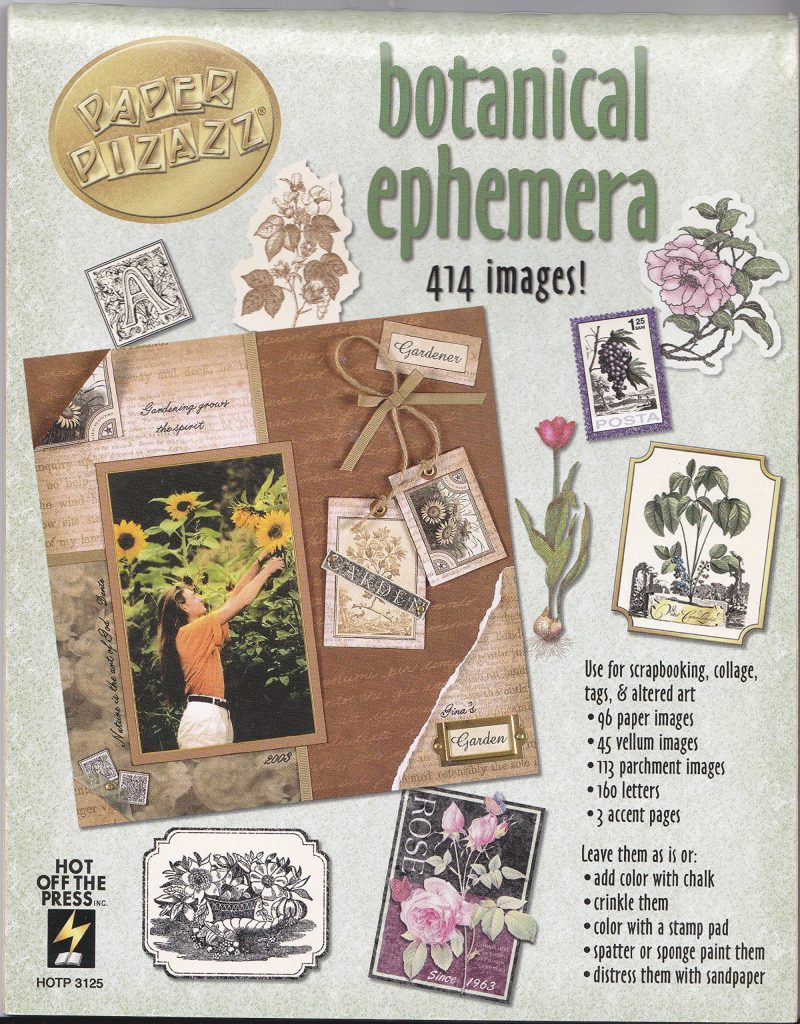 Botanical Ephemera By Hot Off the Press