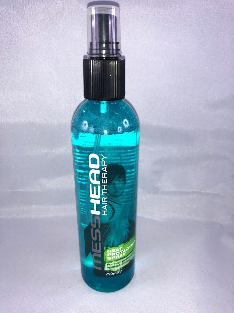 2 x 250ml mess head heat protection spray