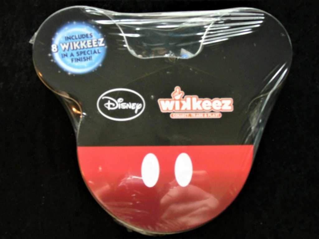 New And Sealed Disney Wikkeez Tin - 8 Metallic Wikkeez In Collector Tin 3+ Years