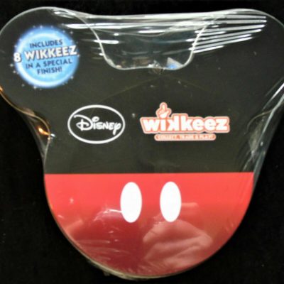 New And Sealed Disney Wikkeez Tin - 8 Metallic Wikkeez In Collector Tin 3+ Years