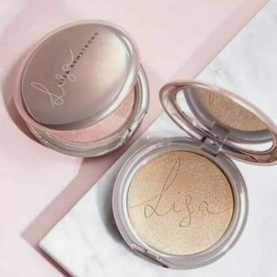 AVON Lisa Armstrong Gleam Supreme Shimmering Highlighter In Sparkle In Gold. NEW