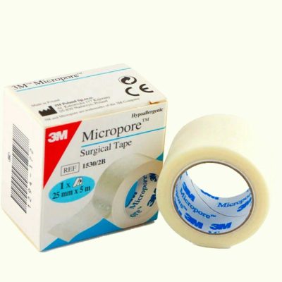 6 pieces 3M Micropore Surgical Tape (25mm x 5m)