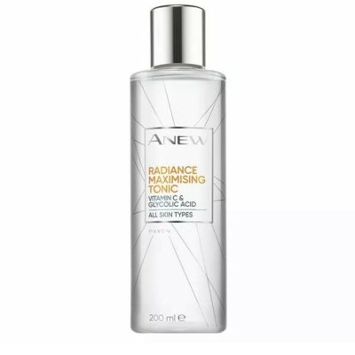 Avon Anew Radiance Maximising Tonic Toner With Vitamin C-200ml Plus lip colour