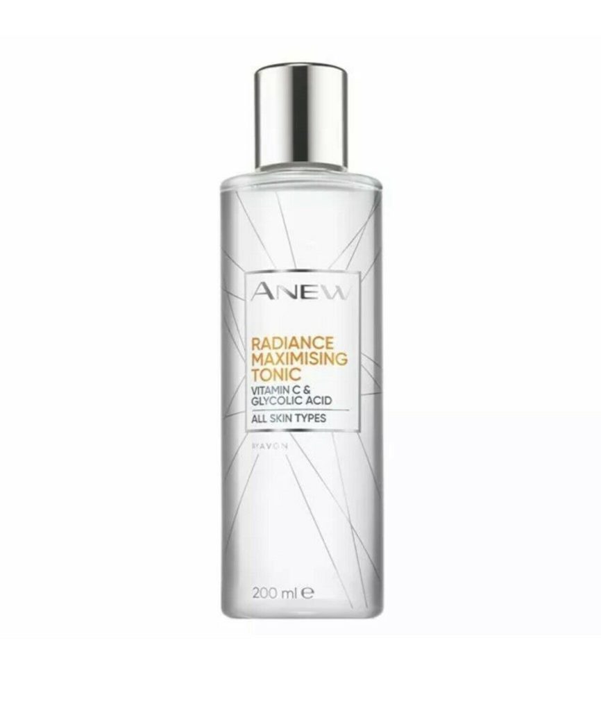 Avon Anew Radiance Maximising Tonic Toner With Vitamin C-200ml Plus lip colour