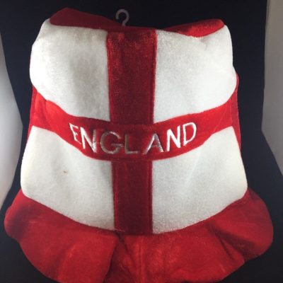 Adults England World Cup St Georges Day Flag Football Felt Hat Sport Accessory