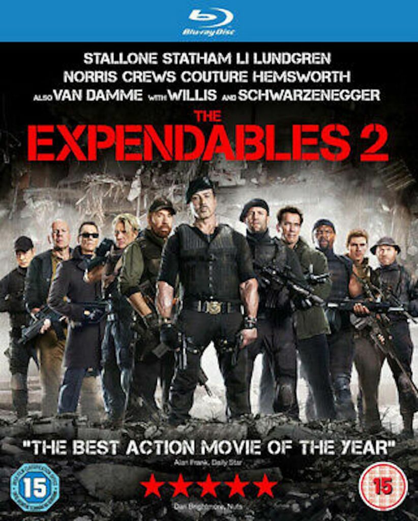 The Expendables 2 Blu-Ray (2012) Jason Statham, West (DIR) cert 15 Amazing Value