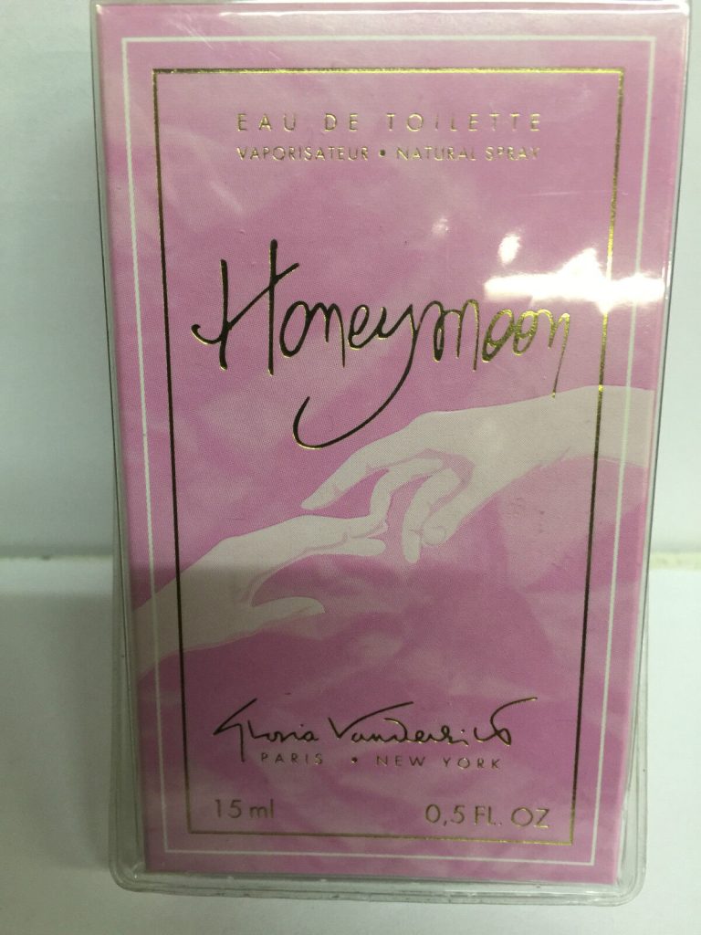 gloria vanderbilt honey moon 15ml edt spray BRAND NEW AND SEALED VERY RARE