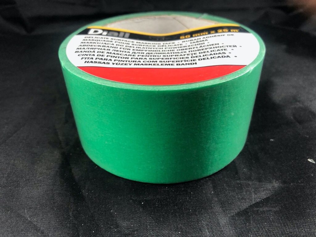 DIALL DELICATE SURFACE MASKING TAPE 50mm x 25m 2 ROLLS