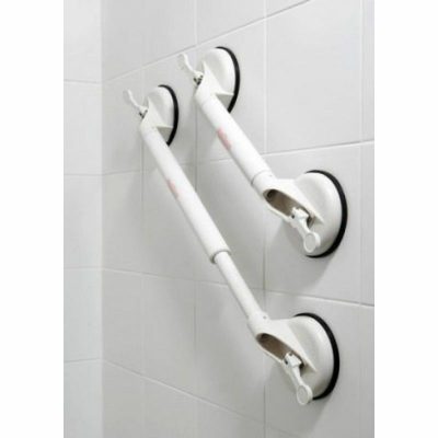 Betterlife Suction Cup Grab Bar (1 SMALL NON-EXTENDING ) 13 inch- 33cm