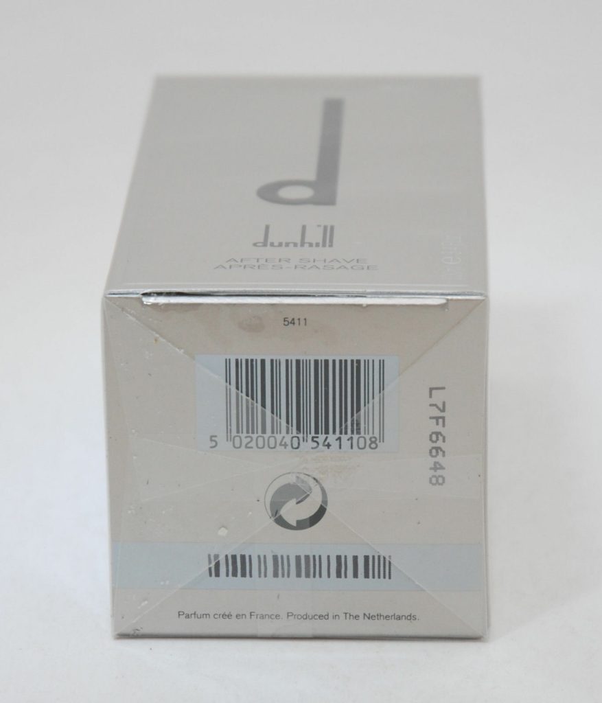 DUNHILL D AFTER SHAVE 100 ML CLASSIC FORMULA