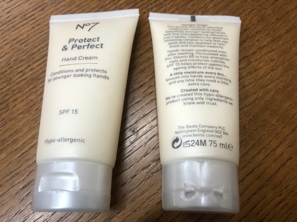 2 X 75ml No7 Protect & Perfect Hand Cream