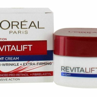 2 X 50ml L'Oreal Paris Dermo-Expertise Revitalift Night Cream Anti-Wrinkle