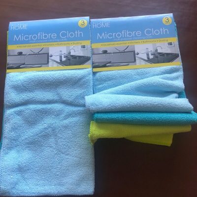 6 Large Microfibre Home Kitchen Car Valeting Dusters Polishing Cleaning Cloths