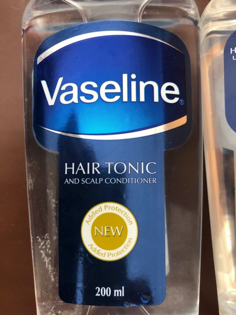 2 x 200ml Imported Vaseline Hair Tonic & Scalp Conditioner - total 400ml