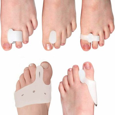 compressx (10 Pcs) Bunion Corrector Big Toe Straightener- Toe Separator