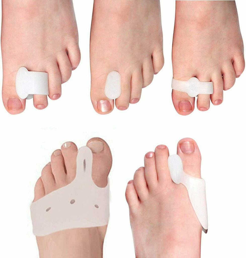 compressx (10 Pcs) Bunion Corrector Big Toe Straightener- Toe Separator