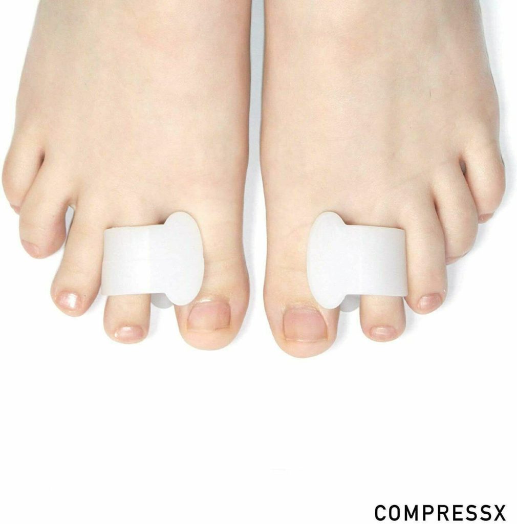 compressx (10 Pcs) Bunion Corrector Big Toe Straightener- Toe Separator