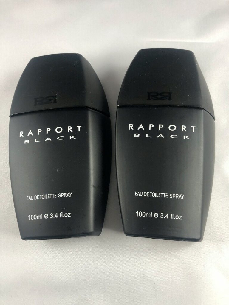 2 x 100ml Rapport Black by Dana EDT Men Aftershave Perfume Spray