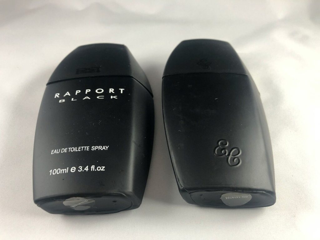 2 x 100ml Rapport Black by Dana EDT Men Aftershave Perfume Spray