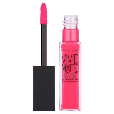 2 X Maybelline Colorsensational Vivid Matte Liquid 15 ELECTRIC PINK